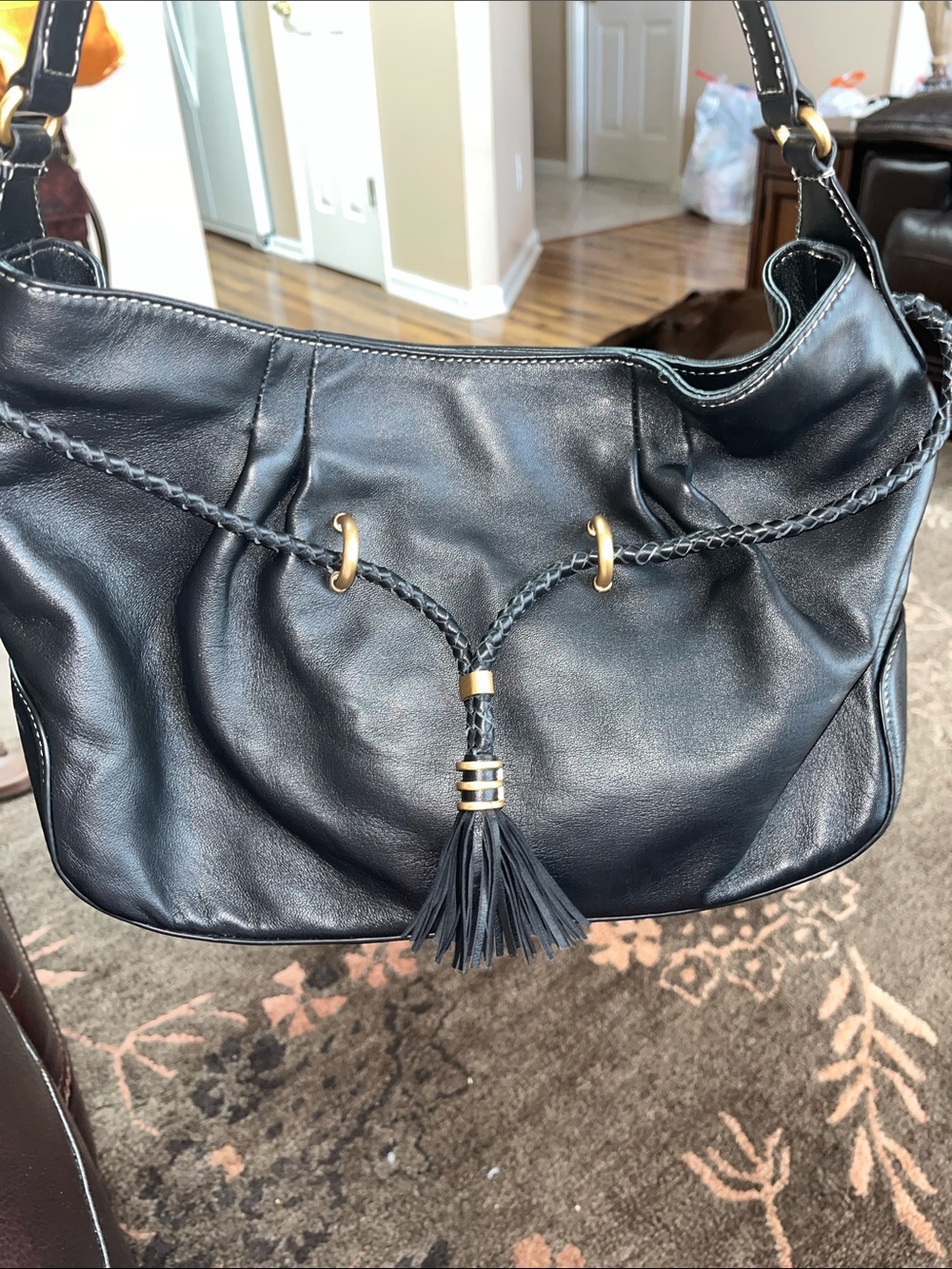 Vince Camuto leather handbag